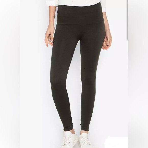 Spanx Look At Me Now Seamless Side Zip Leggings - Picture 3 of 12